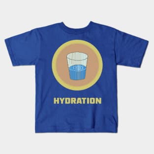 Merit Badge for Hydration Kids T-Shirt